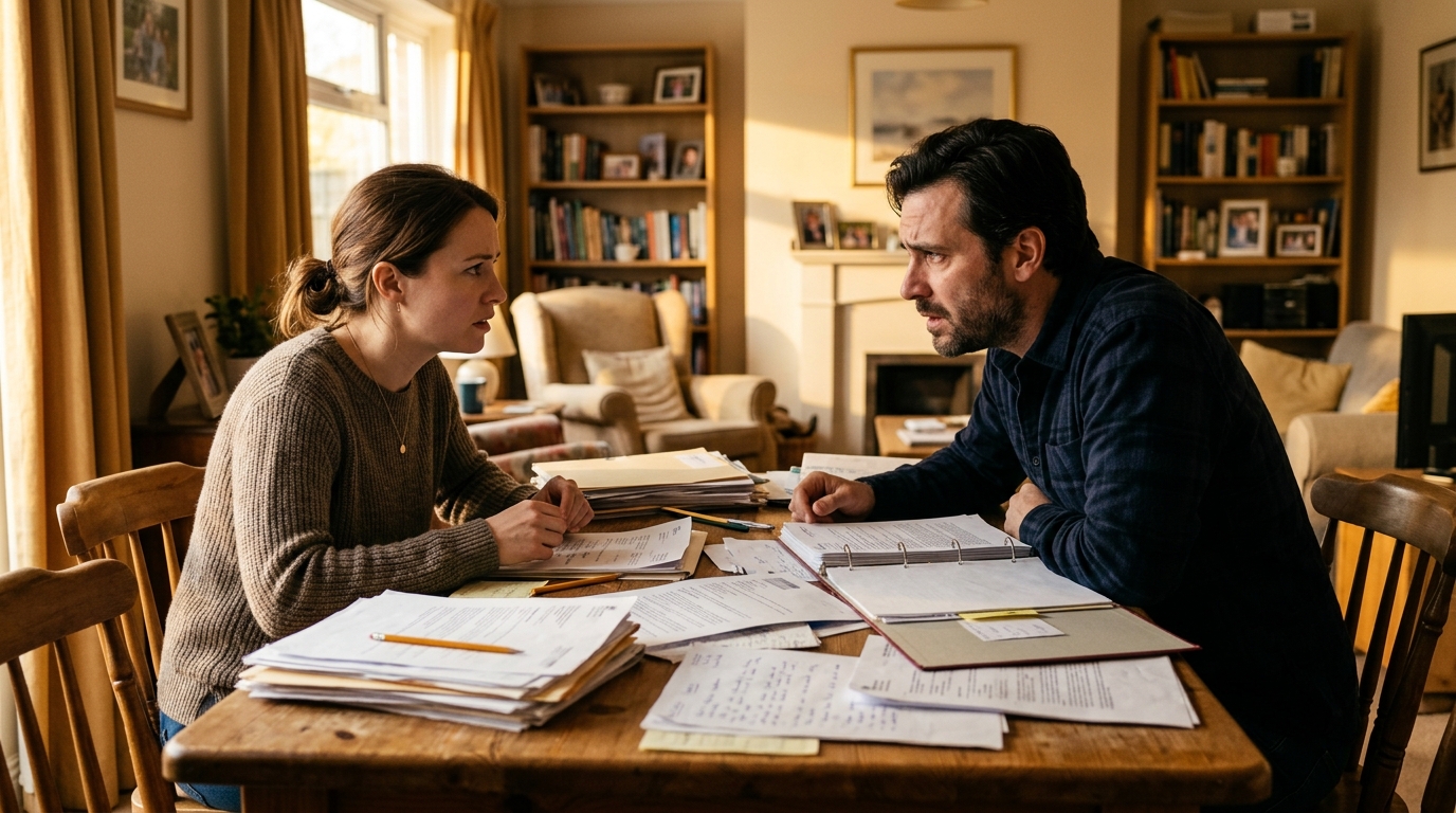 Frère et sœur en tension autour d'un héritage