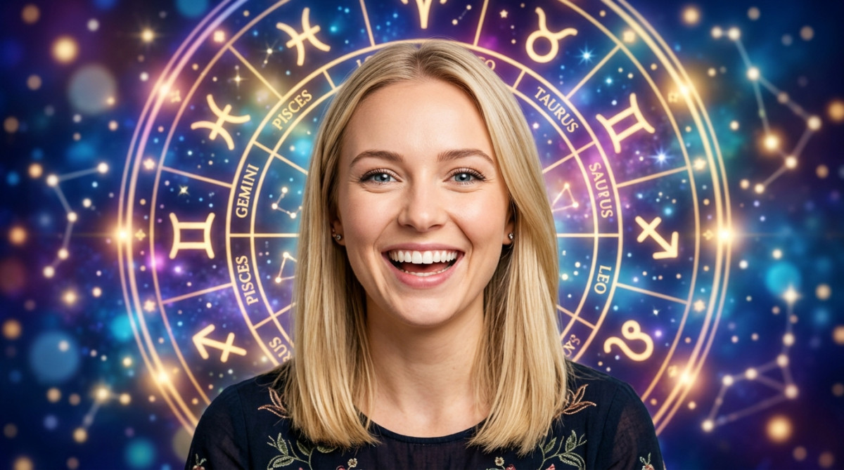 Homme émerveillé levant les yeux vers un ciel étoilé aux couleurs chaudes pour l'horoscope du dimanche 11 octobre 2026