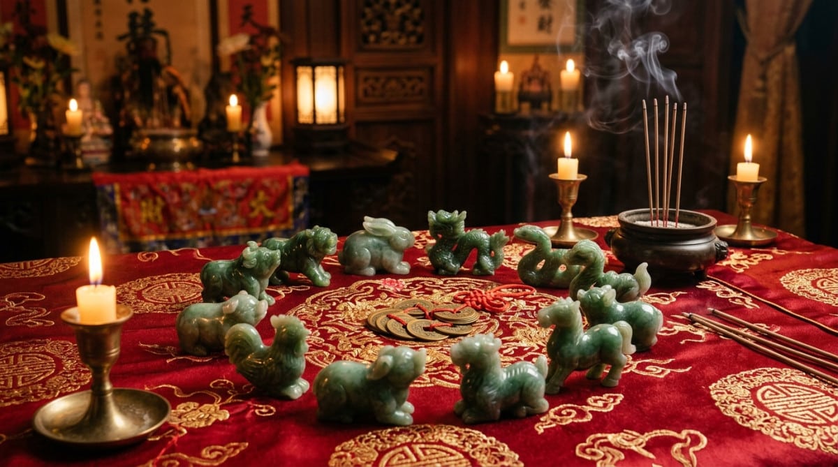 Homme souriant et détendu dans une lumière dorée symbolisant l'énergie Terre-Eau de l'horoscope chinois du dimanche