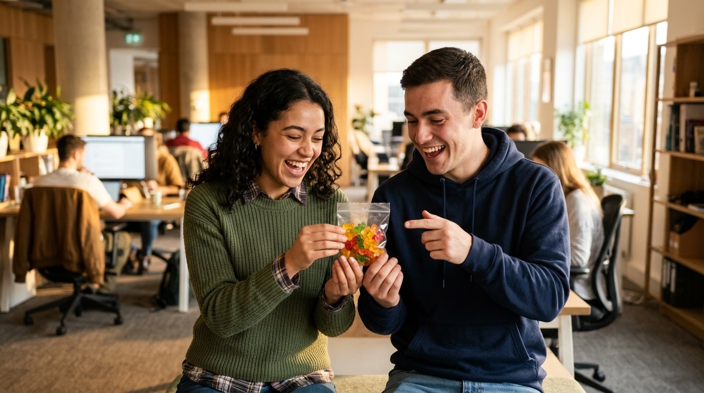 Deux étudiants surpris avec un sachet d'oursons
