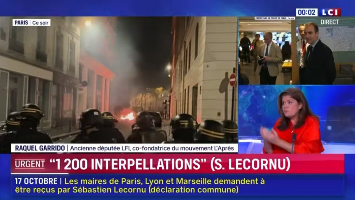 Image extraite de la vidéo publiée sur X par Bleu Blanc Rouge ! 🇫🇷