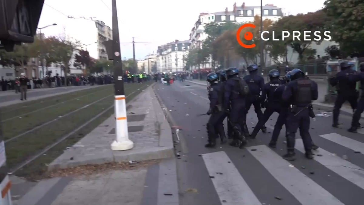 Image extraite de la vidéo publiée sur X par Bleu Blanc Rouge ! 🇫🇷