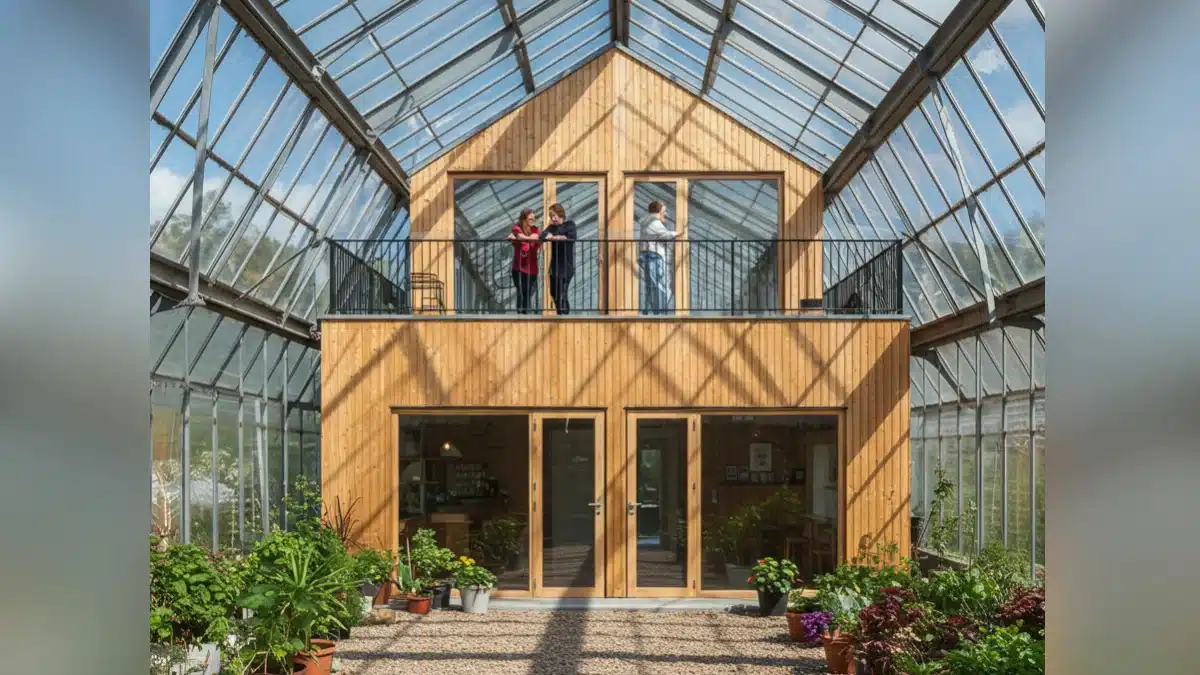 « J'adore cette maison » : ce couple vit depuis 5 ans sous une serre de 400 m² et n'allume jamais le chauffage