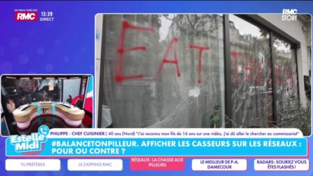 Image extraite de la vidéo publiée sur X par Estelle Midi