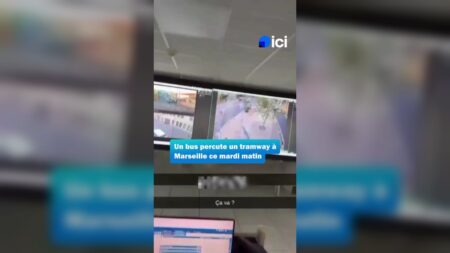 Image extraite de la vidéo publiée sur X par ICI Provence