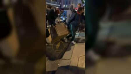 Image extraite de la vidéo publiée sur X par Impact
