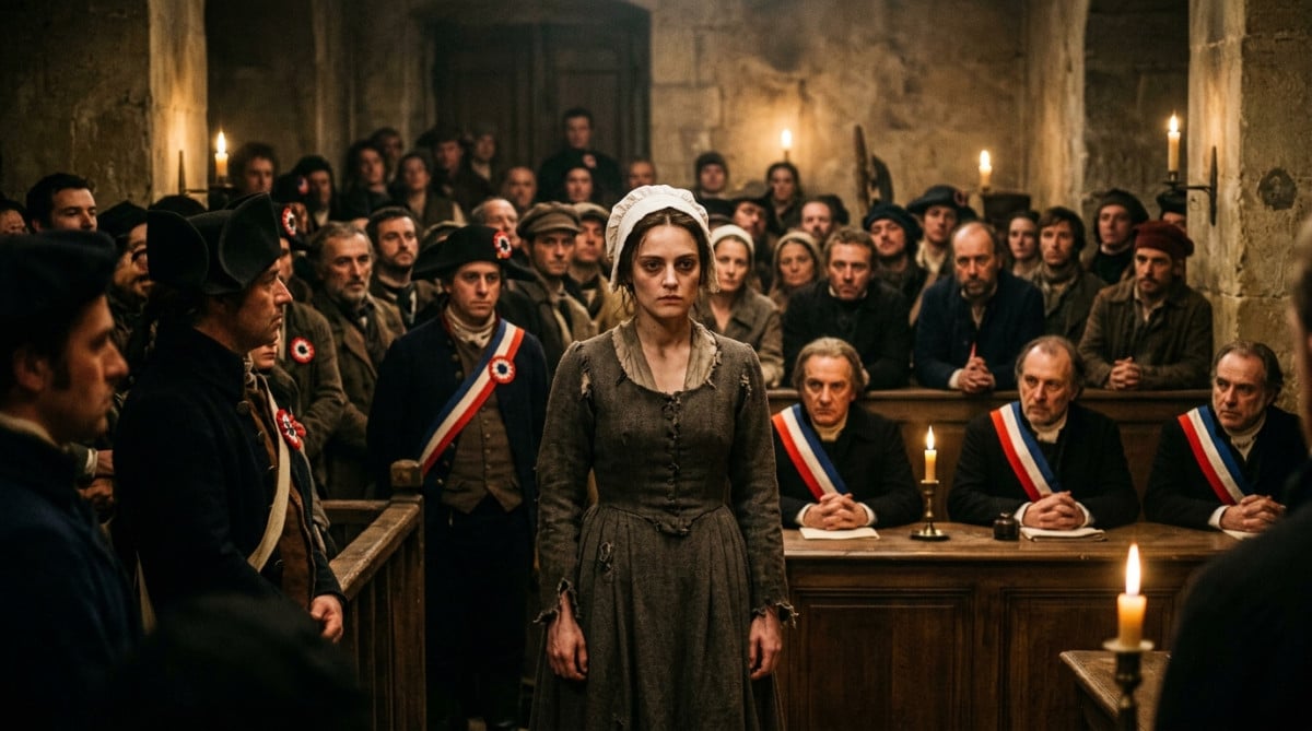 Marie-Antoinette face aux juges du Tribunal révolutionnaire