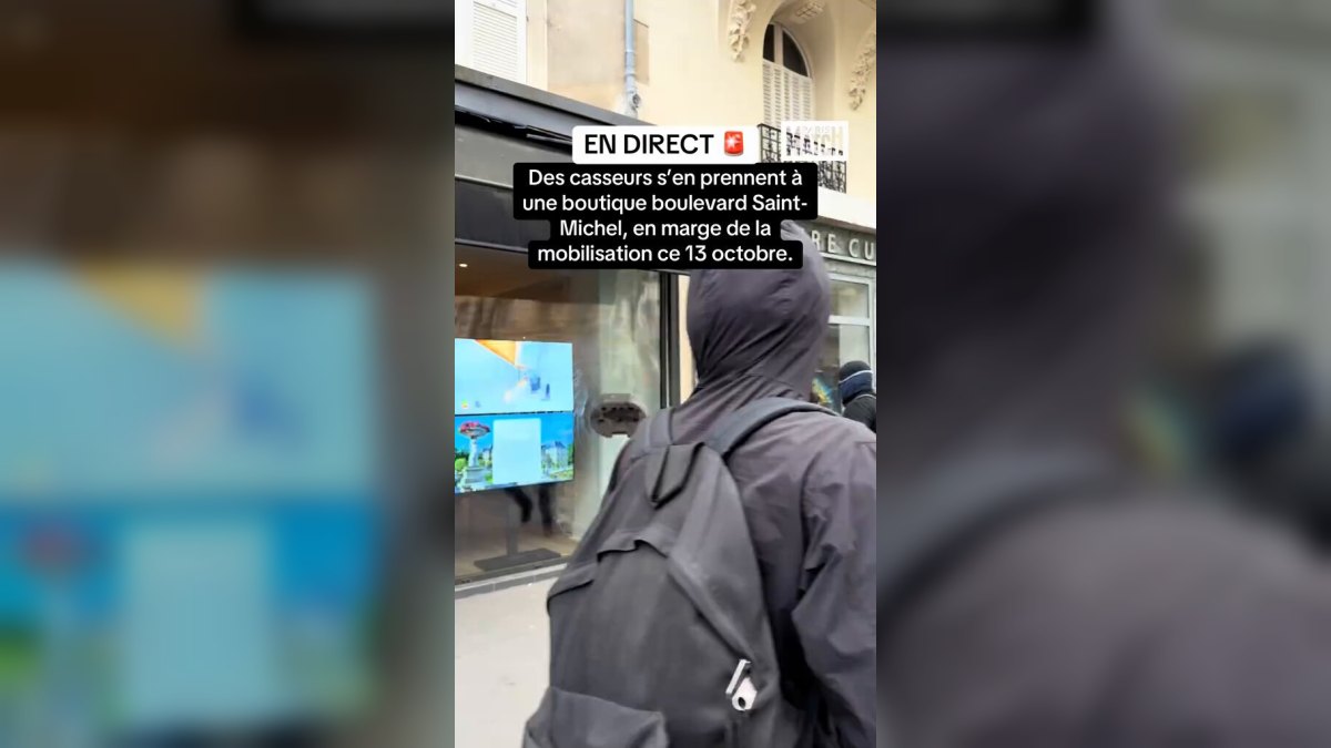 Image extraite de la vidéo publiée sur X par Wolf 🐺