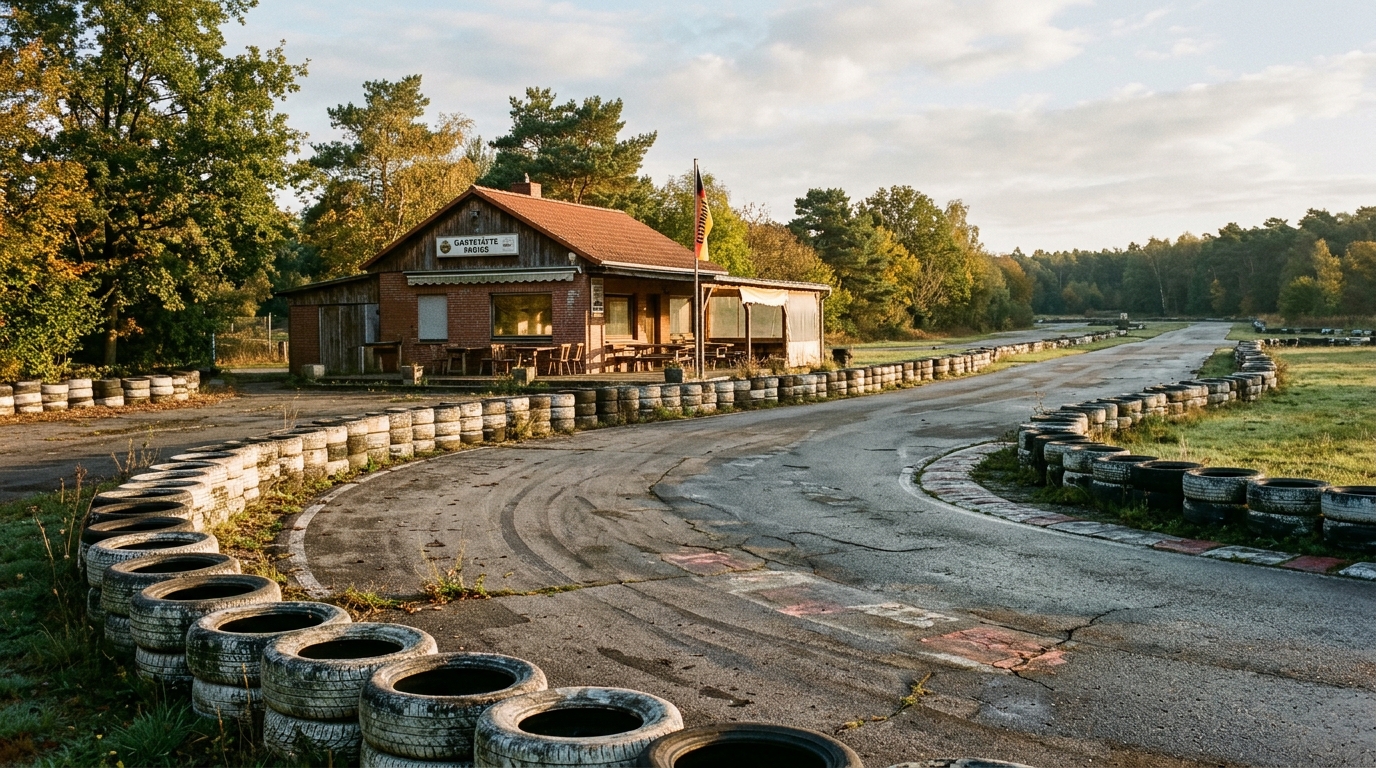 La piste de karting de Kerpen, où Michael a grandi et fait ses premières armes sur un circuit