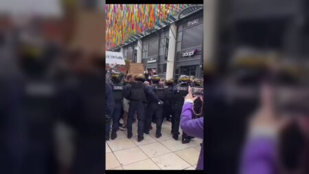 Image extraite de la vidéo publiée sur X par Cpasdeslol