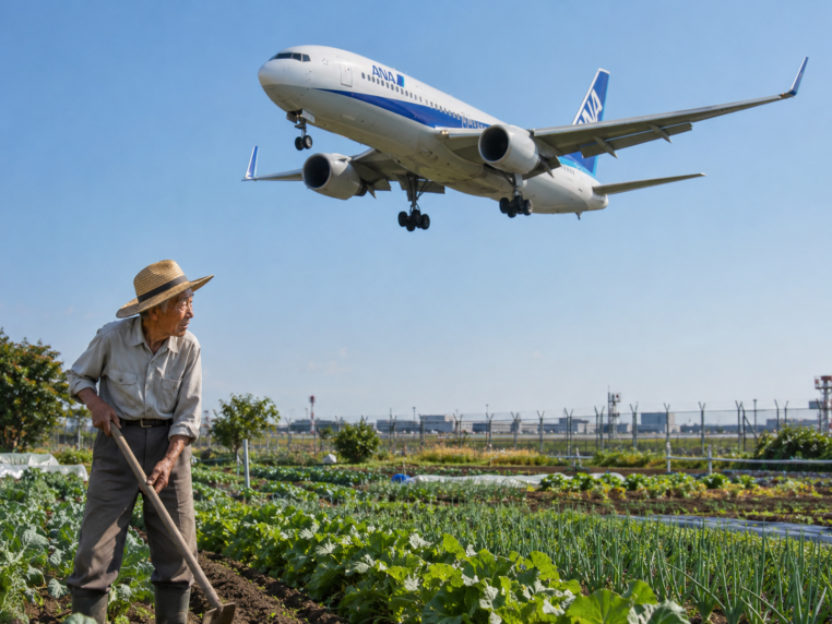 paysan aéroport Narita