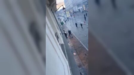 Image extraite de la vidéo publiée sur X par Impact