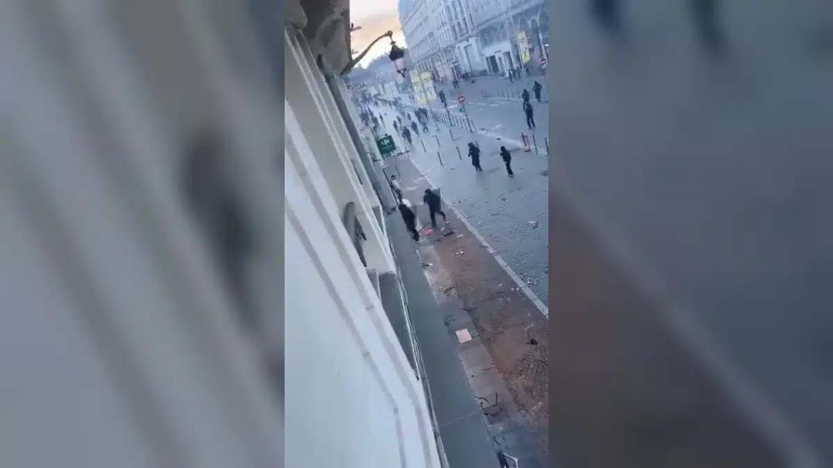 Image extraite de la vidéo publiée sur X par Impact