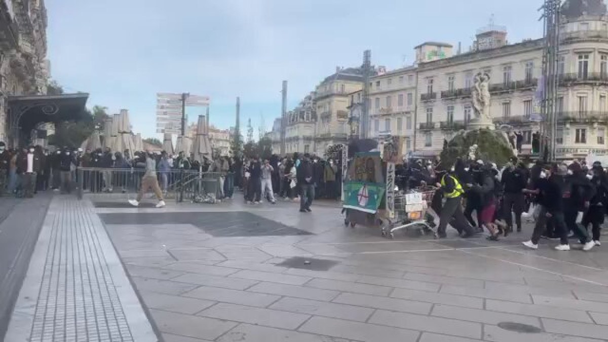 Image extraite de la vidéo publiée sur X par Cpasdeslol