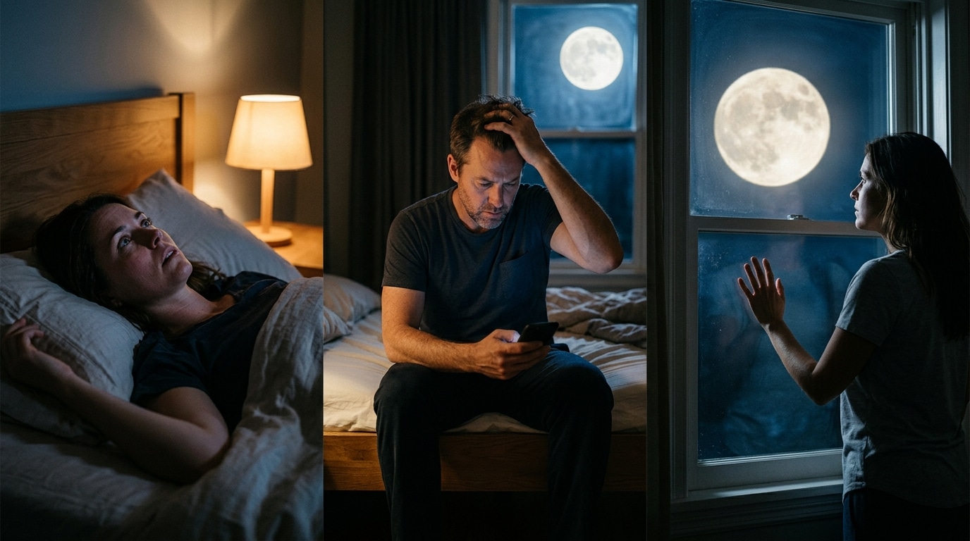 Pleine Lune du 26 octobre, un jour après l'heure d'hiver : ces 3 signes vont mal dormir