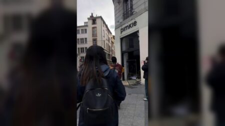 Image extraite de la vidéo publiée sur X par Cpasdeslol