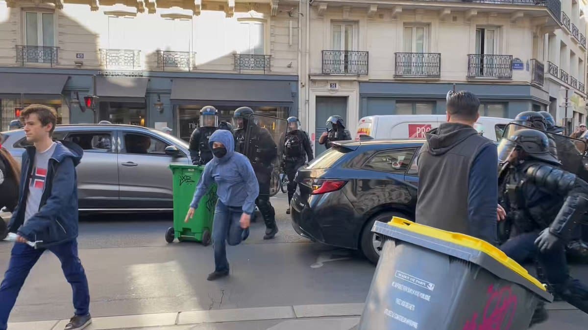Image extraite de la vidéo publiée sur X par Cerfia