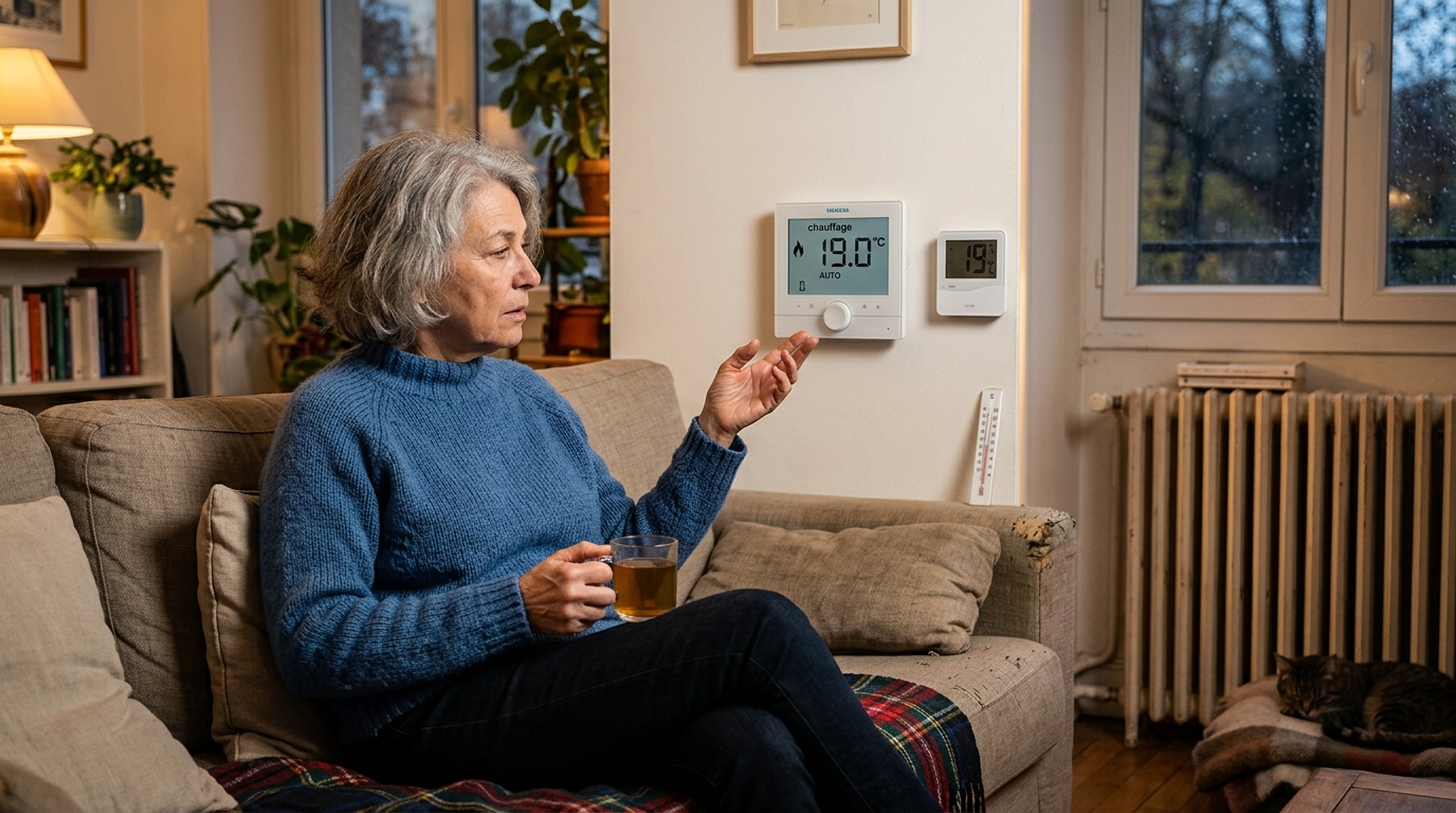 Rallumer le chauffage dès 19 °C chez soi ? Le seuil à viser et le réflexe qui plombe la facture