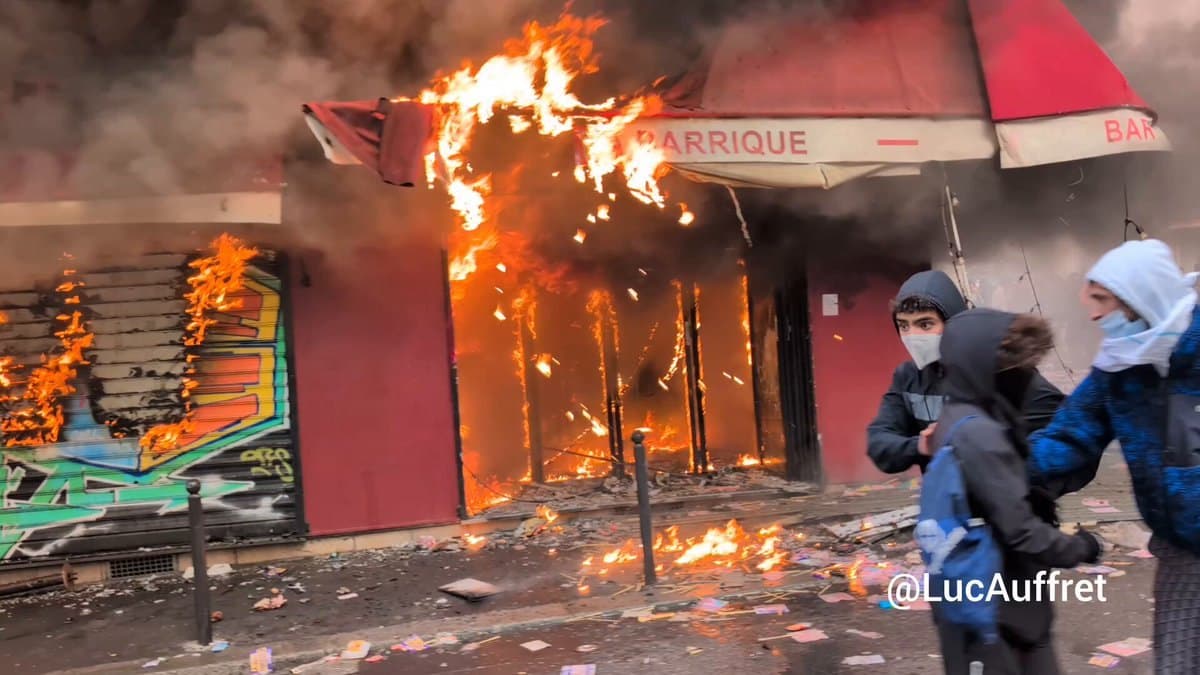 Image extraite de la vidéo publiée sur X par Impact