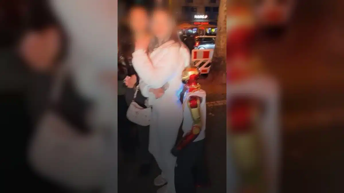 Image extraite de la vidéo publiée sur X par BFM