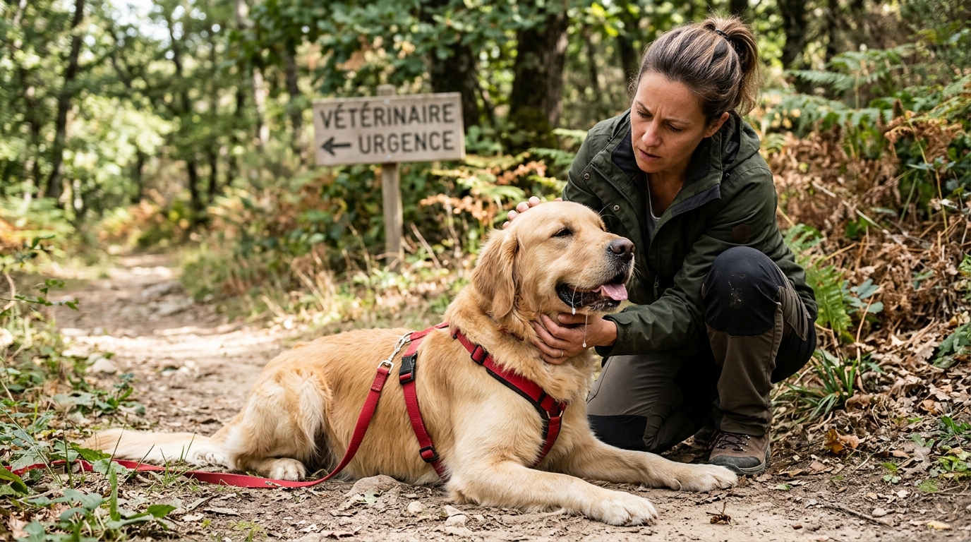 Votre chien piqué par un frelon en balade : les signes qui imposent d'aller chez le véto