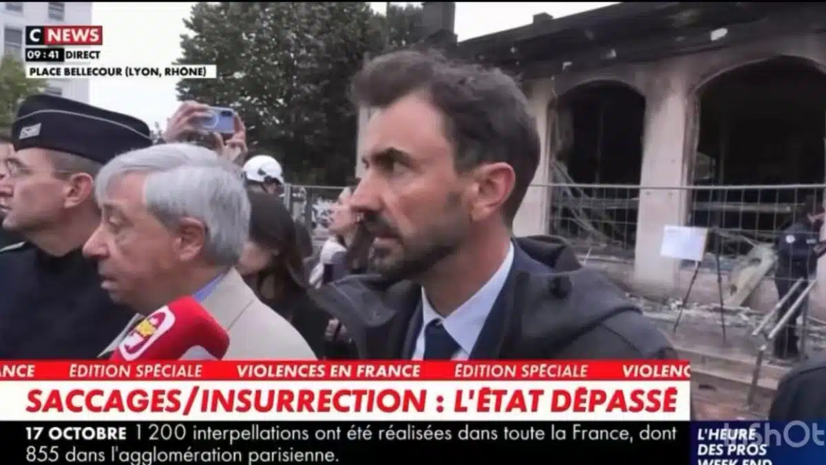Image extraite de la vidéo publiée sur X par Bleu Blanc Rouge ! 🇫🇷